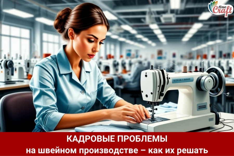Кадровые проблемы на швейном производстве – как их решать. Узнайте на завтрашнем вебинаре!